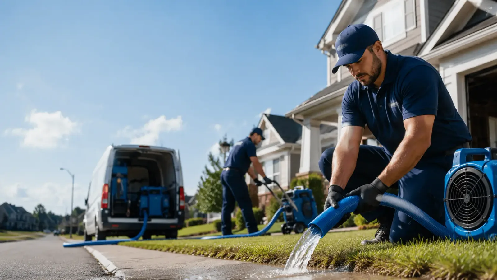 Flood Damage Restoration in Empire, OH